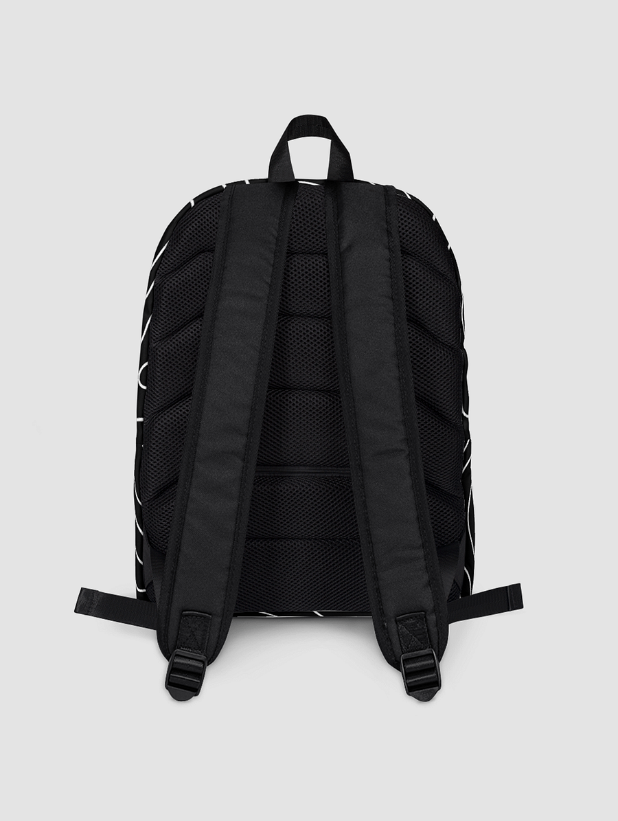 6ix Squad Backpack - Black & White Topography product image (4)