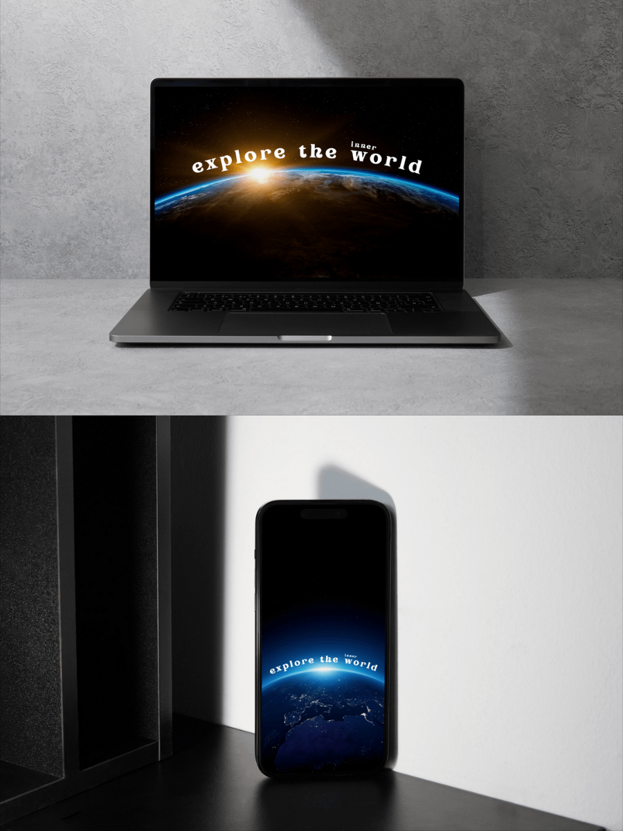 Explore the (Inner) World – System Wallpaper product image (1)