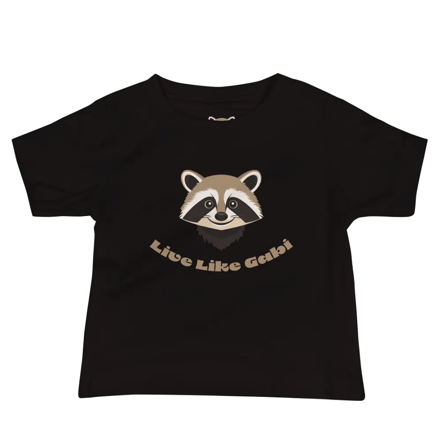 Live Like Gabi Raccoon Baby Tee product image (3)