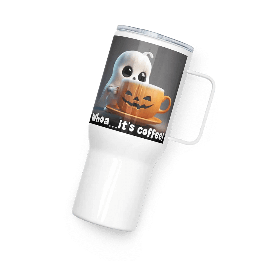 Spooky Coffee Ghost Travel Mug product image (4)