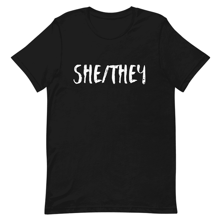 Pronouns shirt product image (2)