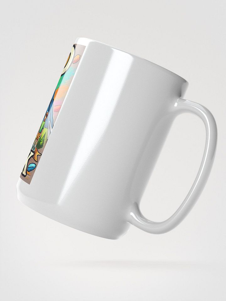 Dad The Rock White Glossy Mug product image (2)
