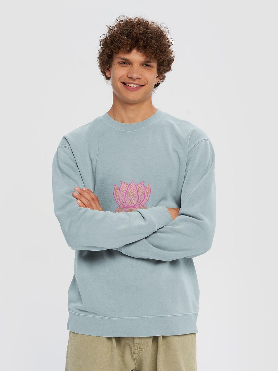 Golden Lotus Unisex Sweatshirt product image (3)