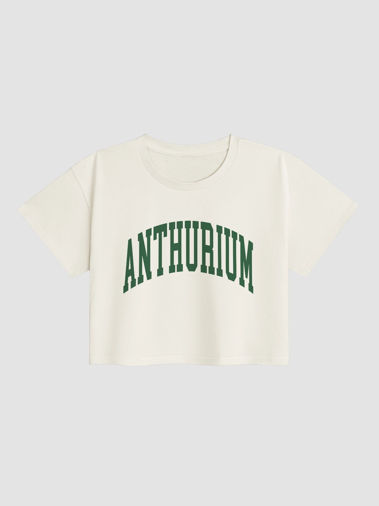 ANTHURIUM VARSITY - Crop Top product image (1)