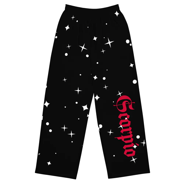 Starry Scorpio Unisex Wide-Leg Pants product image (1)