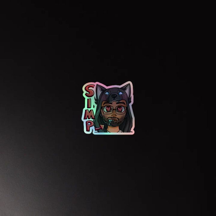 Simp Emote Sticker product image (2)
