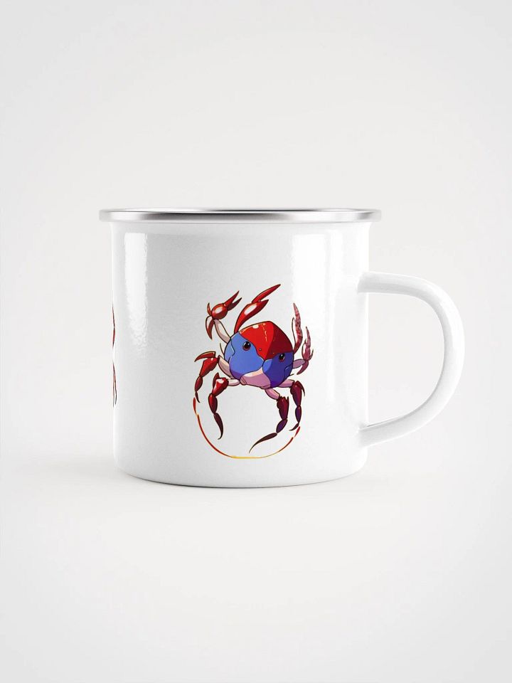 Playful Crustacean Enamel Mug product image (1)