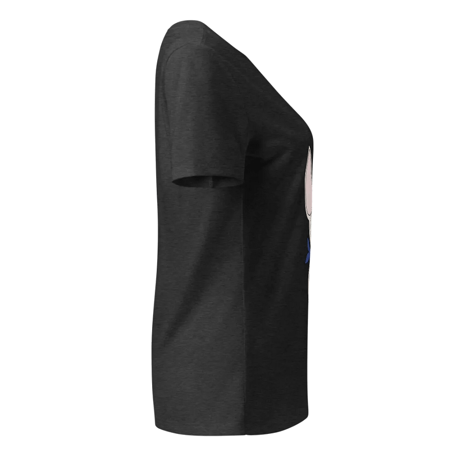 Sheriff Tripod Pup Women's Relaxed V-Neck Tee product image (9)