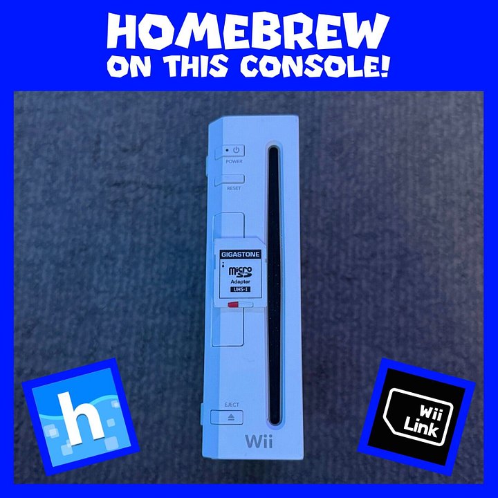 Pre-Modded Wii Console + 32GB SD Card! product image (1)