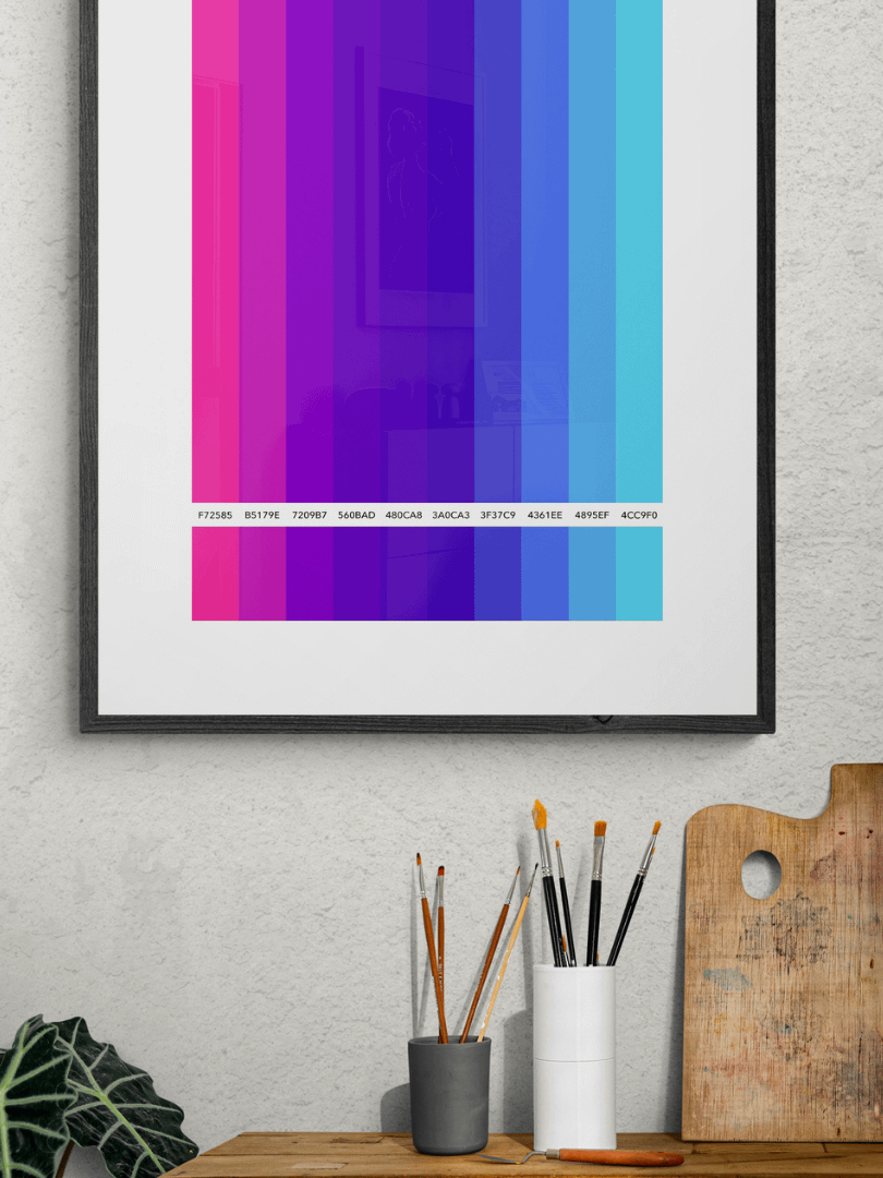 COLOR PALETTE 005 • WALLART DECOR product image (5)
