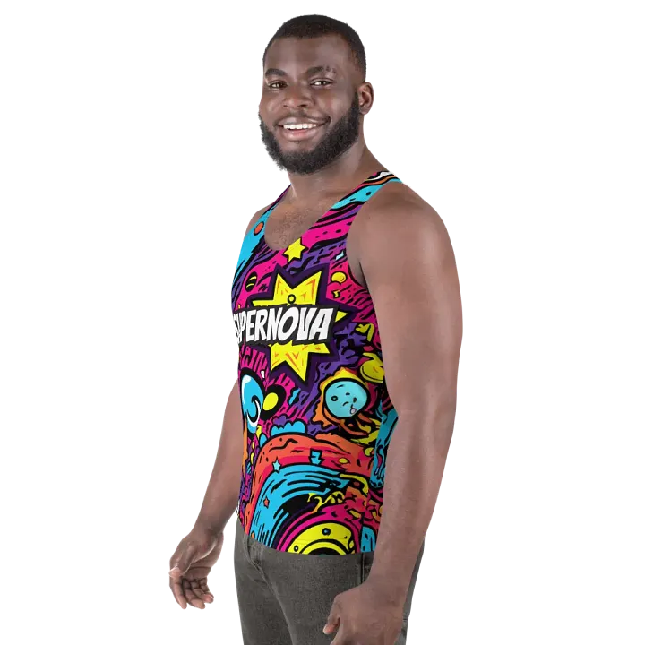 Supernova Dodgeball Club All-Over Print Men's Tank Top product image (1)