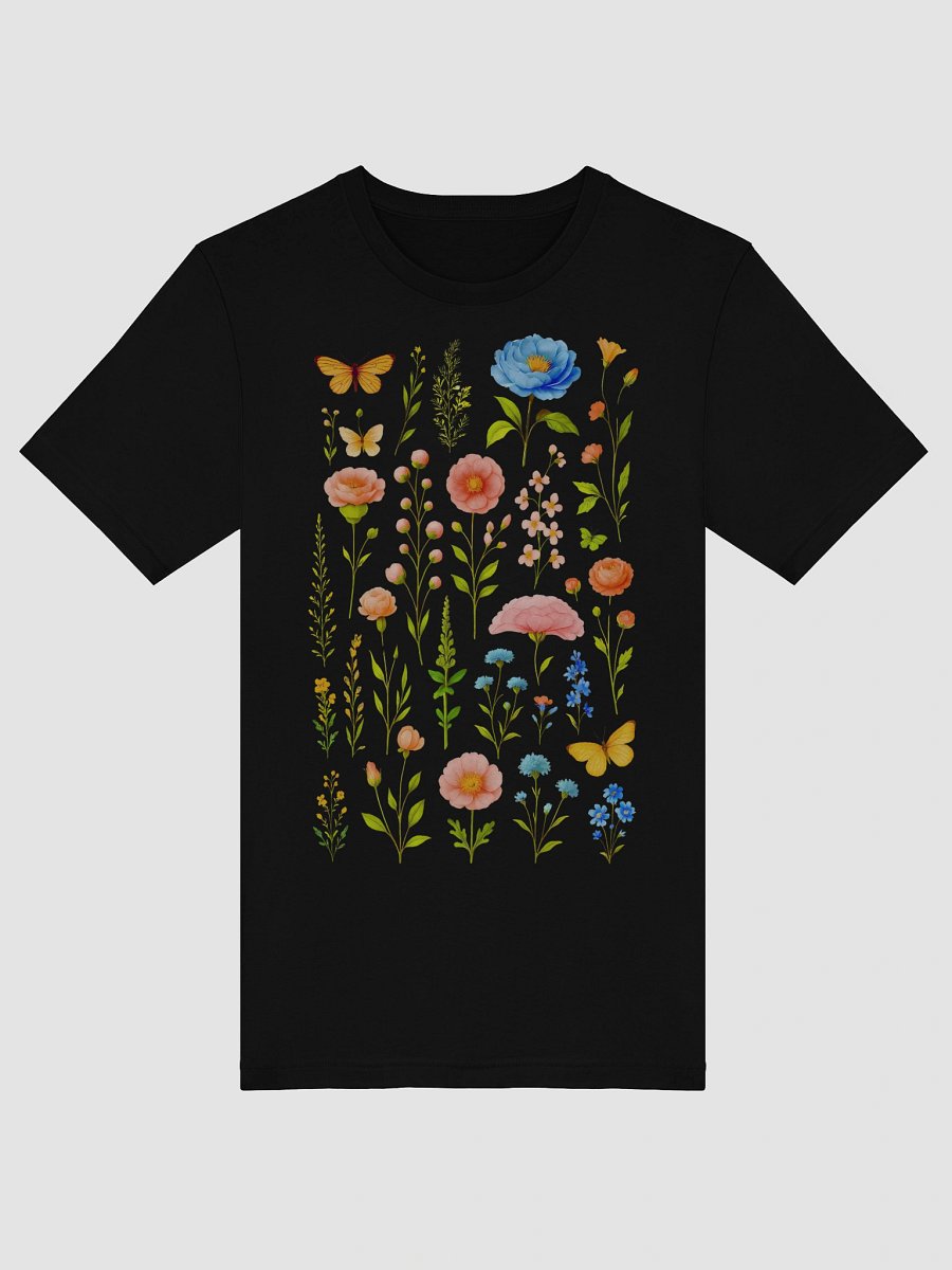 Floral Harmony Butterfly T-Shirt product image (35)