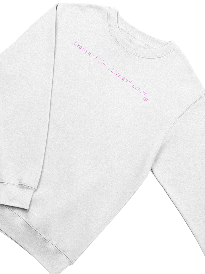 Sweatshirt (Learn and Live) product image (1)