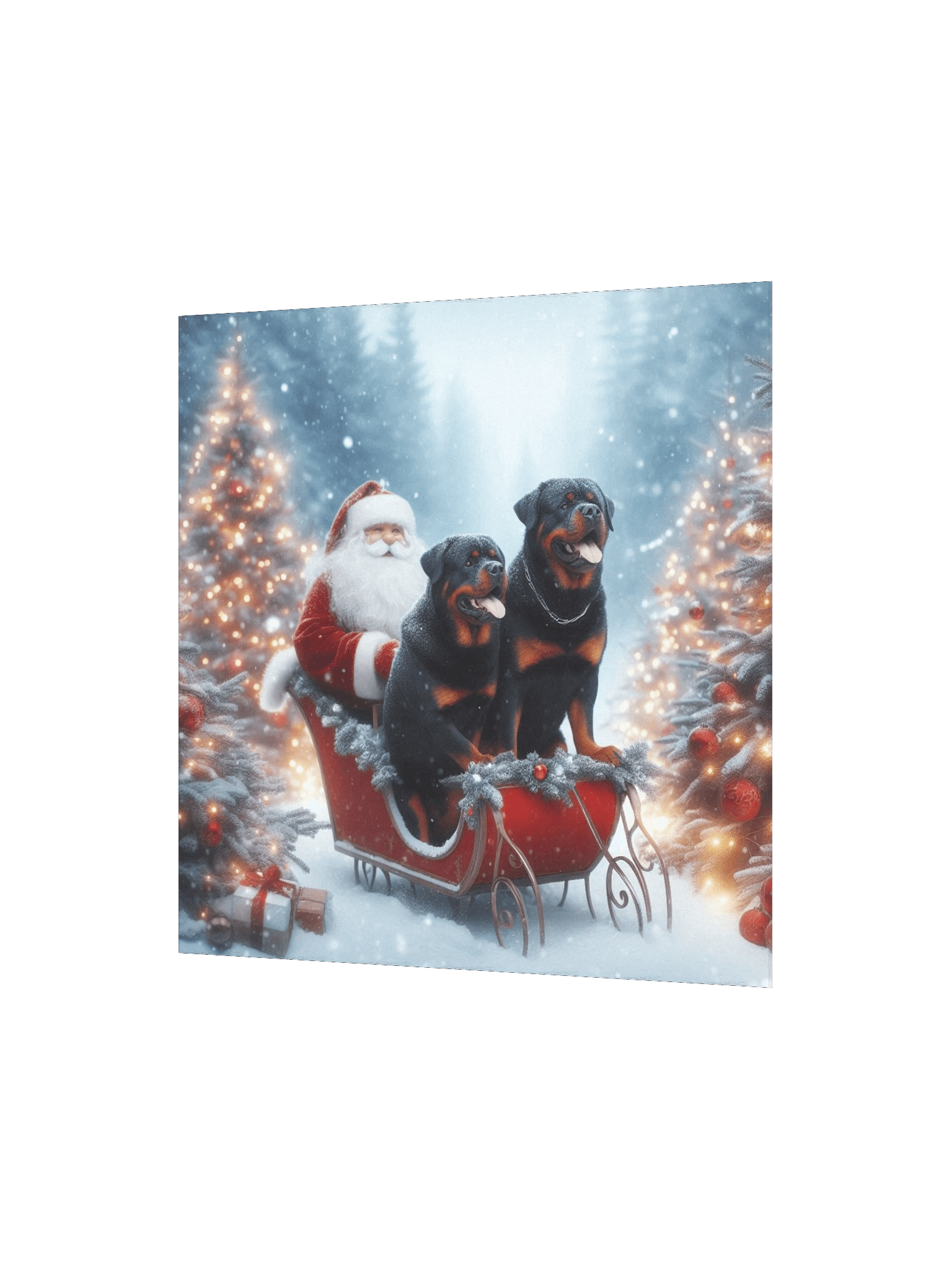 Rottweilers Christmas Eve Poster product image (7)