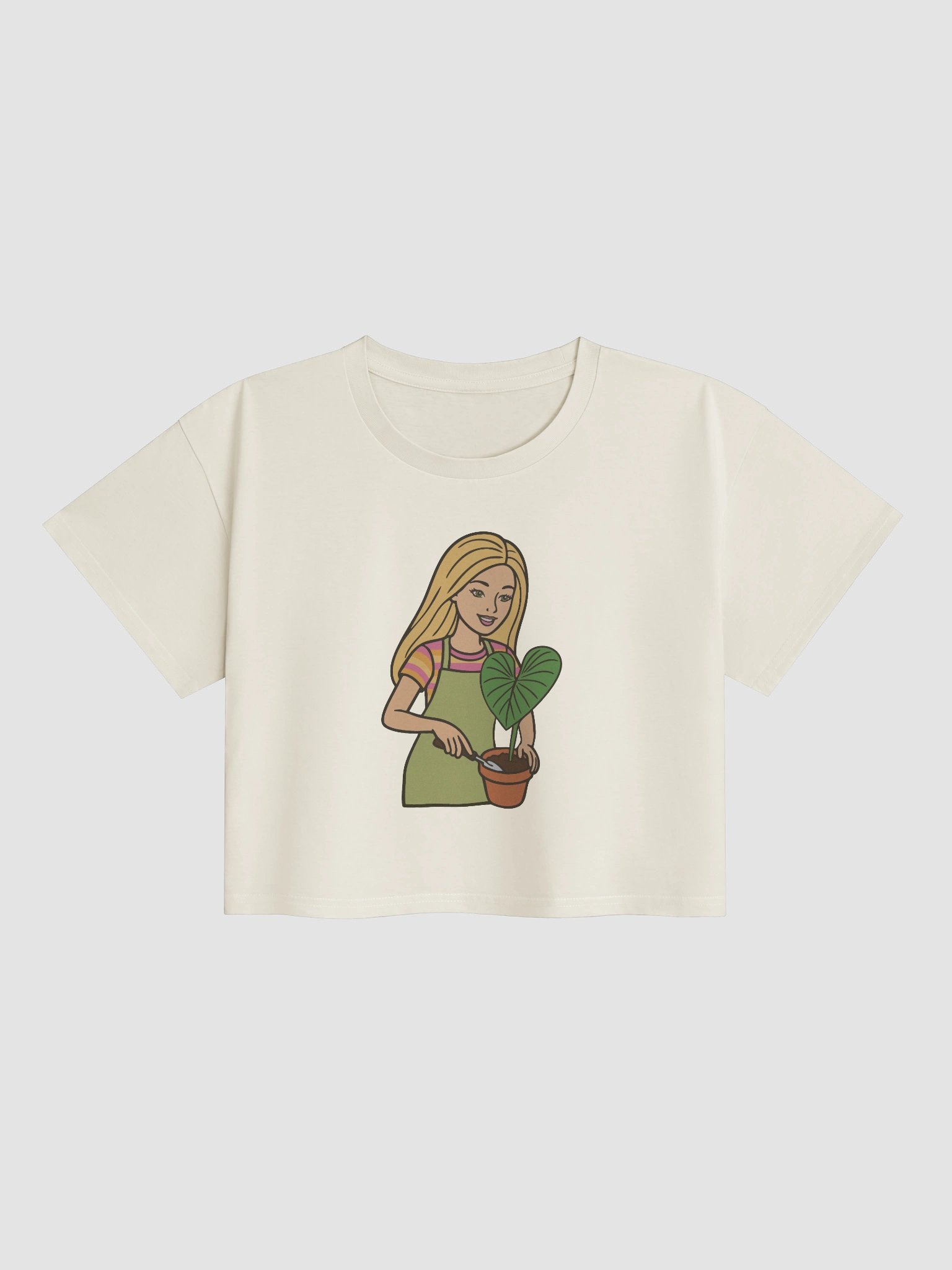 HOT GIRLS 💖 PLANTS - Crop Top product image (1)