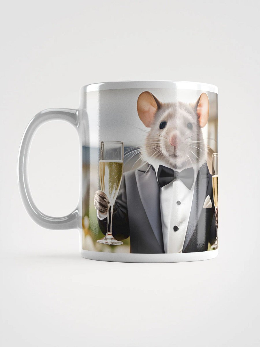 Two Cute Rats Celebrating With Champagne Mug product image (6)