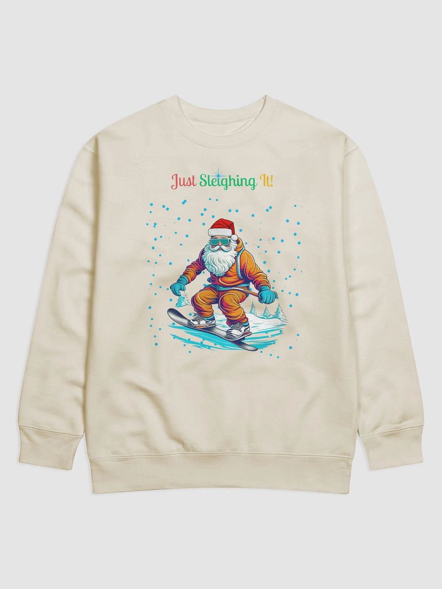 Santa Claus Snowboarding Sweatshirt product image (6)