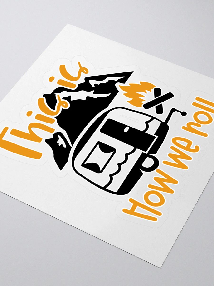 This is How We Roll Camper Kiss Cut Stickers product image (3)