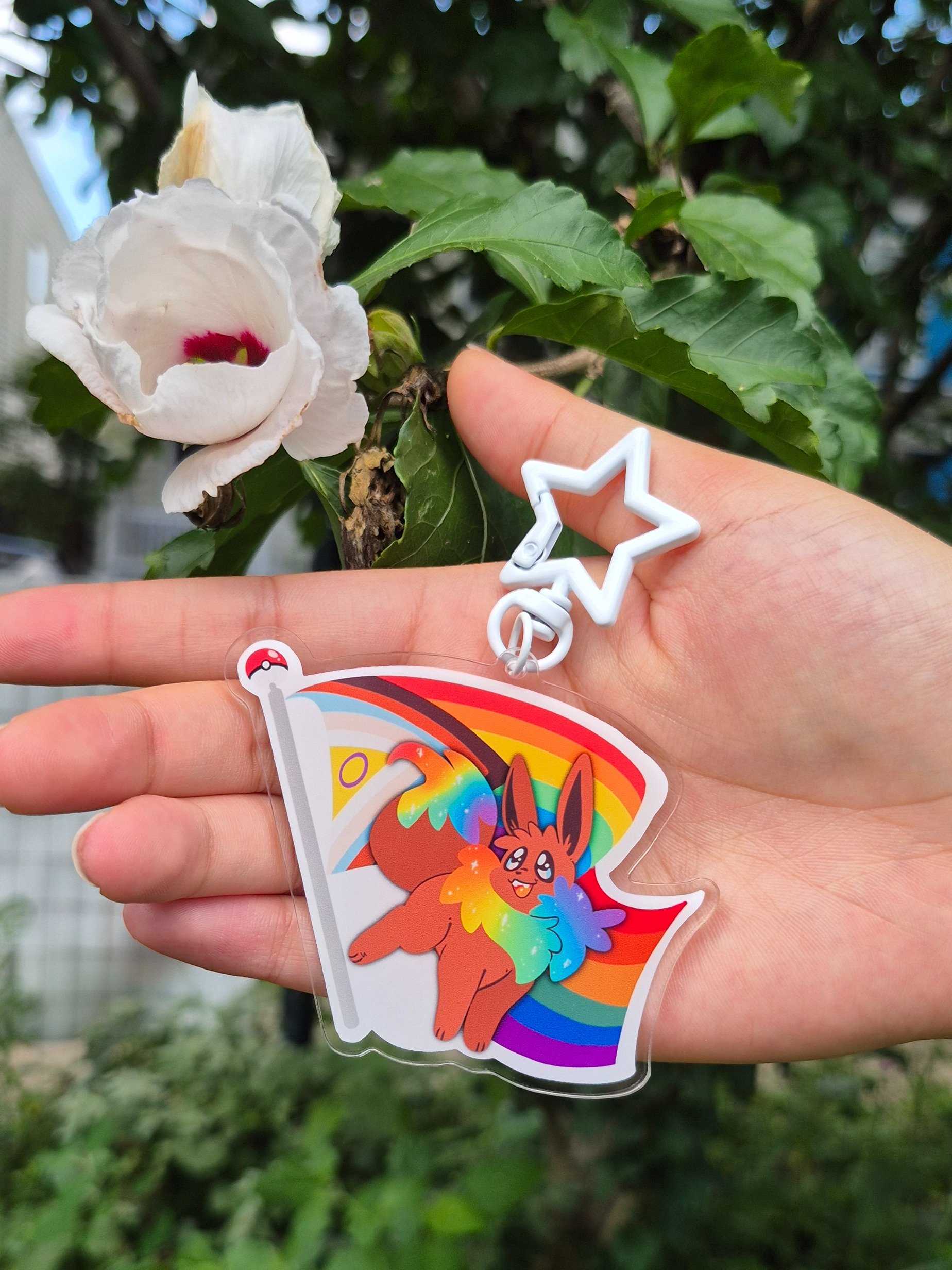 Pride Eevee Charm product image (2)