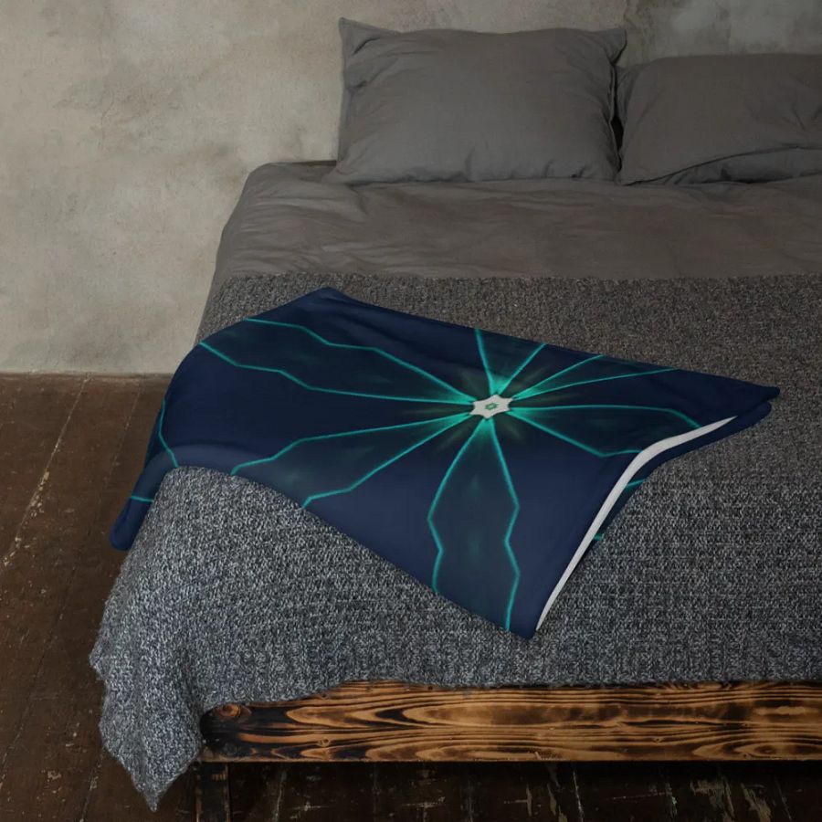 Navy Throw Blanket product image (11)