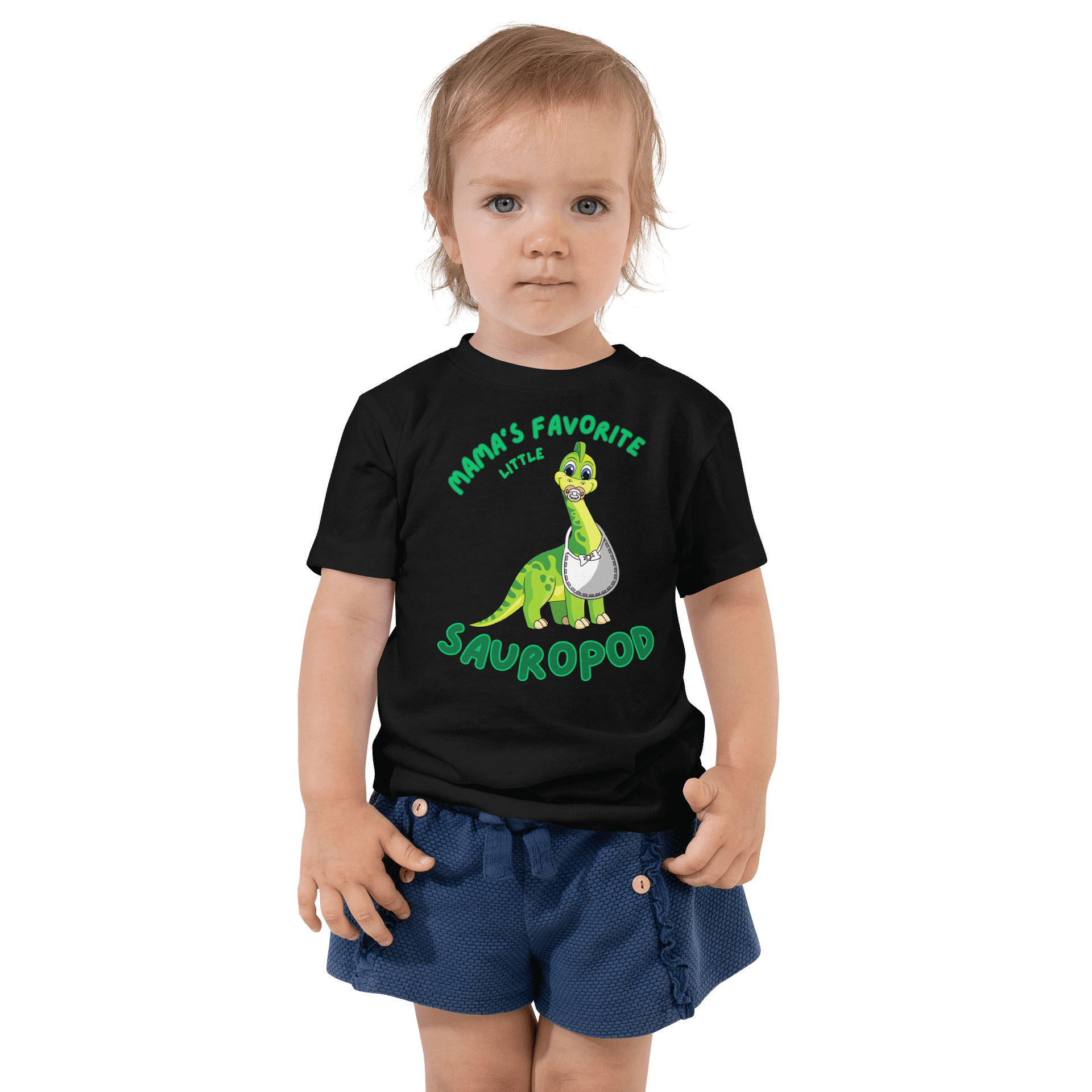 Mama's Favorite Little Sauropod - Kids Dinosaur Shirt product image (1)