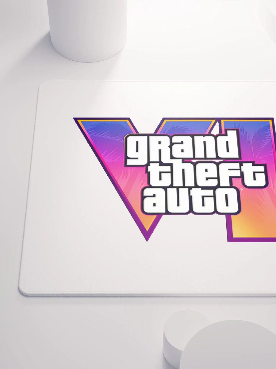 Grand Theft Auto Logo Gaming Mouse Pad product image (7)
