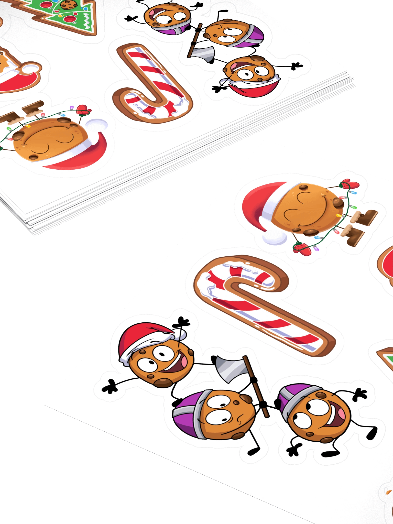 CHRISTMAS COOKIE STICKERS product image (4)
