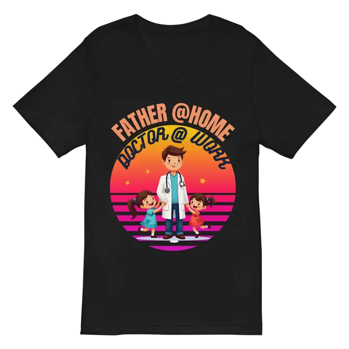 Doctor Dad V-Neck Tee product image (3)
