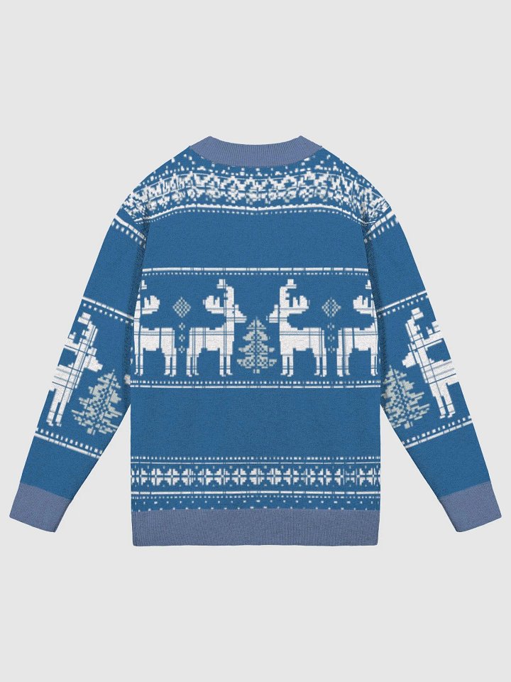 Reindeer Fusion Knit Unisex Cardigan product image (2)
