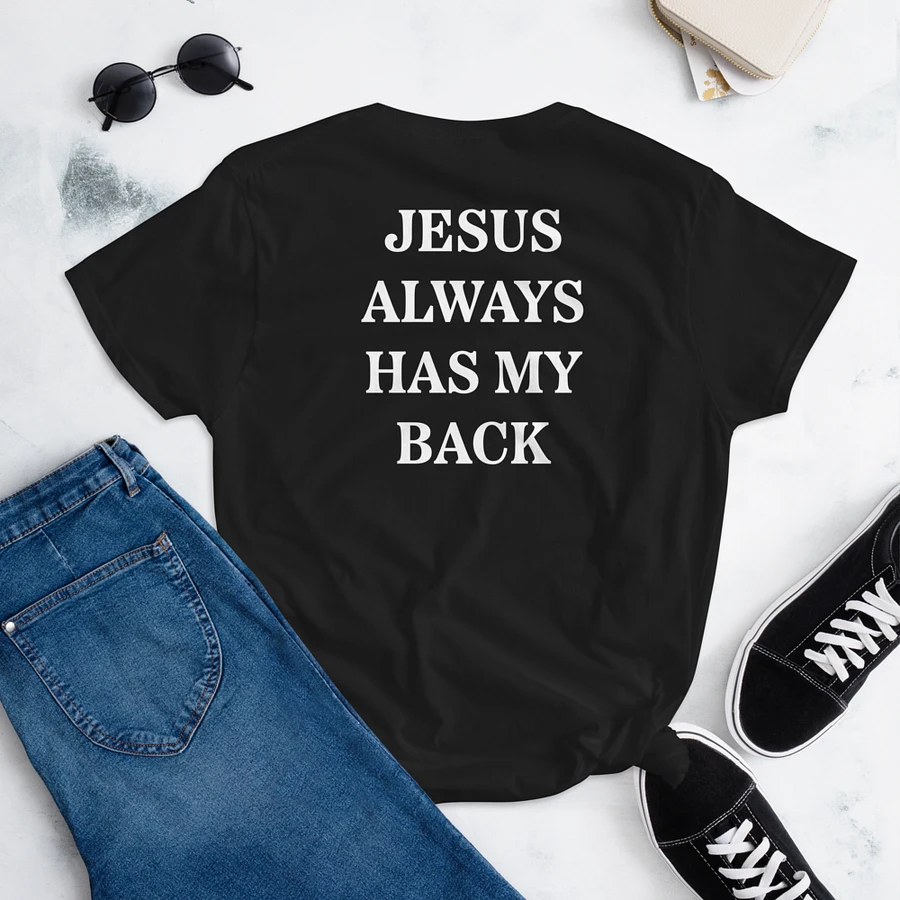 Jesus Always Has My Back - Fitted (Female) product image (18)