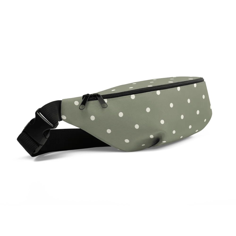 Green with Cream Dots Fanny Pack product image (2)