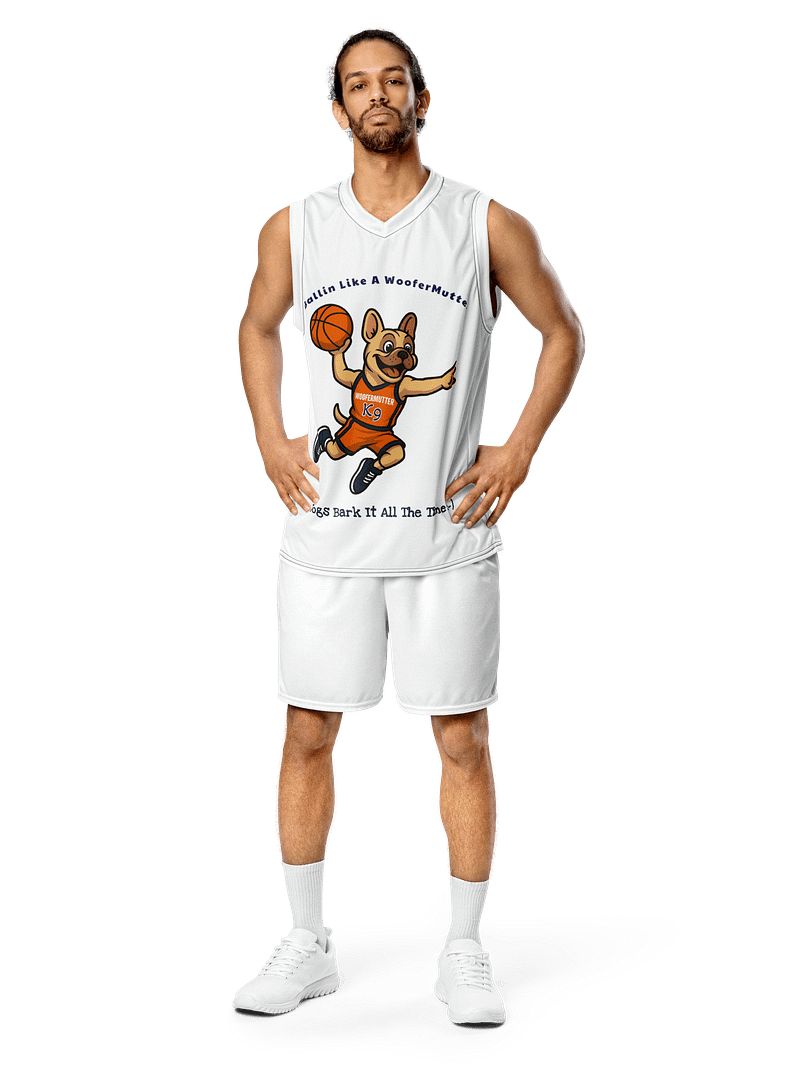 French Bulldog Unisex Basketball Jersey