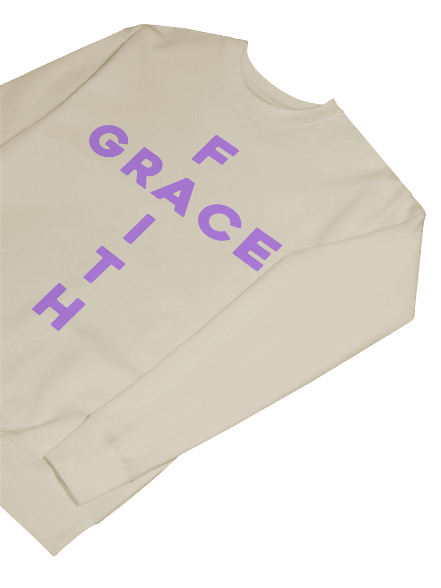 By Grace Through Faith Cross Sweatshirt product image (48)