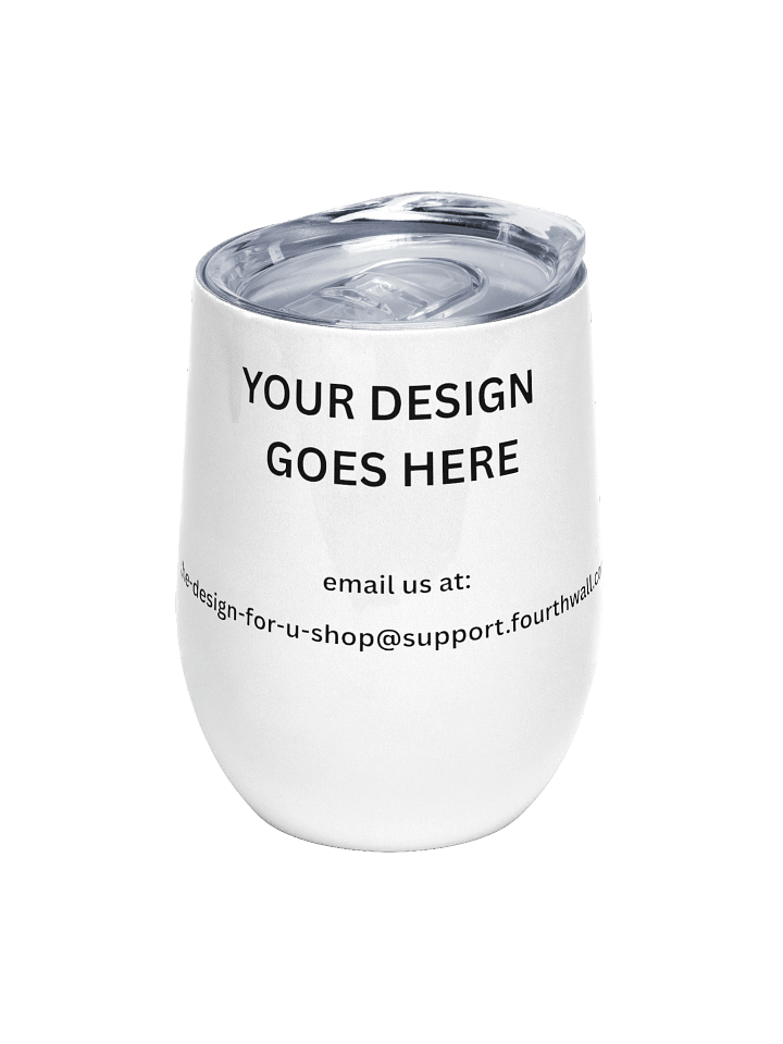 Customizable Minimalist Feline Trio Wine Tumbler product image (1)