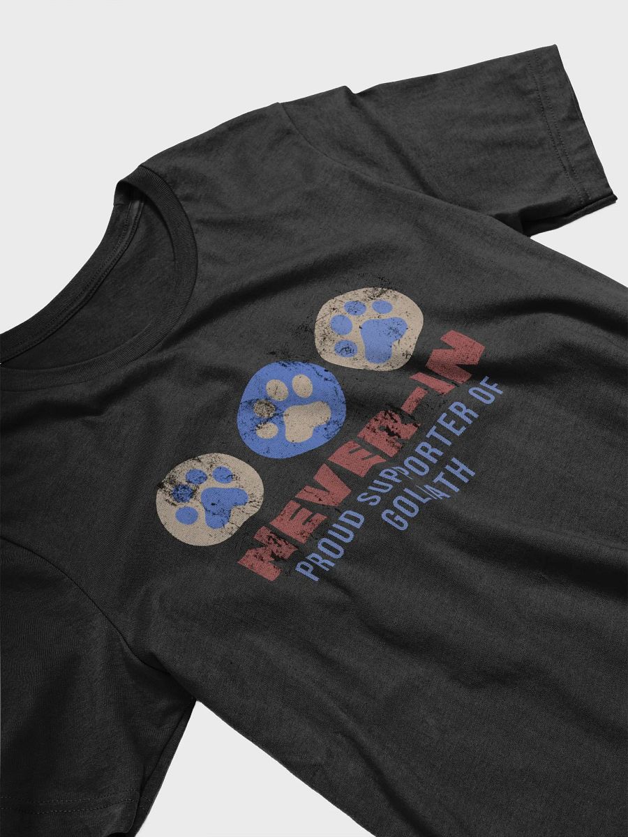 Supporter of Goliath Weathered - Black Shirt product image (3)