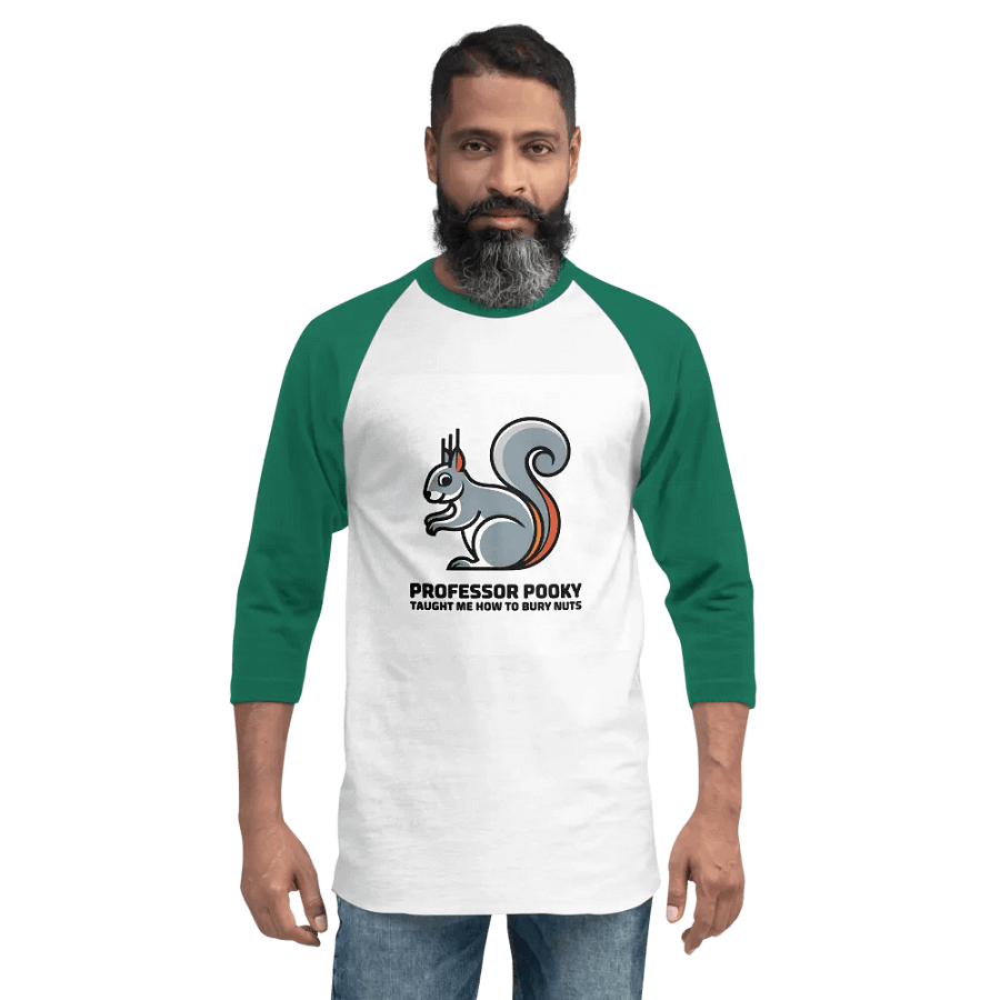 Professor Pooky's Nut-Burying Lesson Tee product image (2)