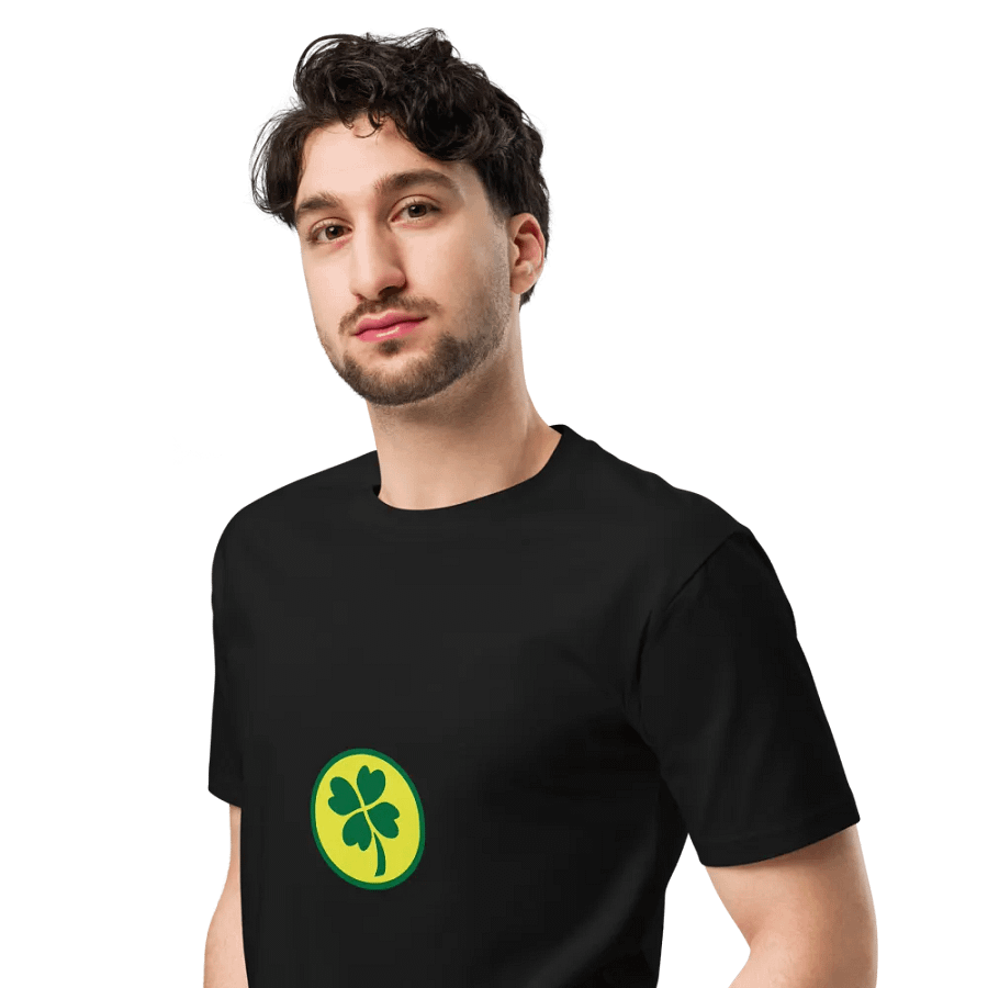 Lucky Clover Circle Unisex T-Shirt product image (8)