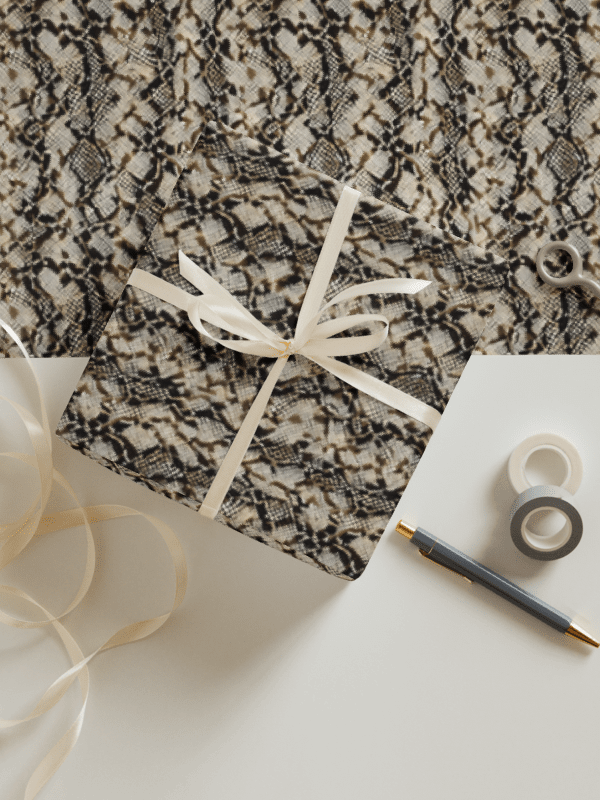 Beige Snake Pattern Paper product image (4)
