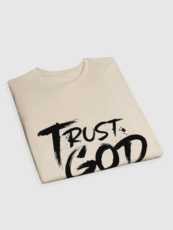 Trust God Black Supersoft T-Shirt product image (16)
