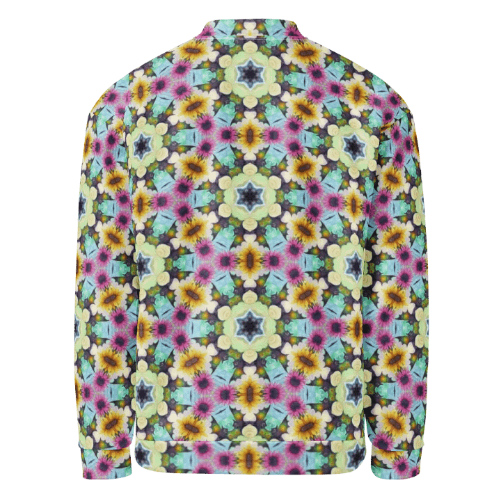 Kaleidoscopic Floral Bomber Jacket product image (2)