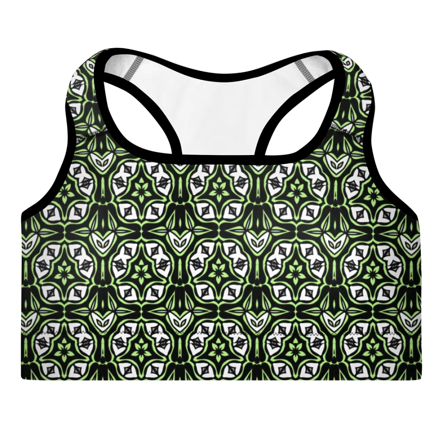 Agender Abstract (3) - Padded Sports Bra product image (3)