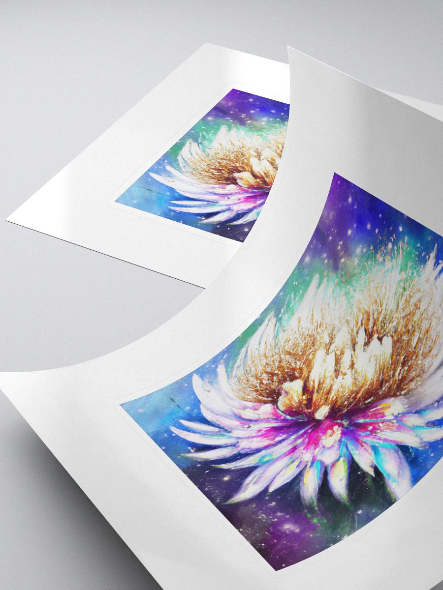 Galactic Wild Flower Delta Sticker product image (4)