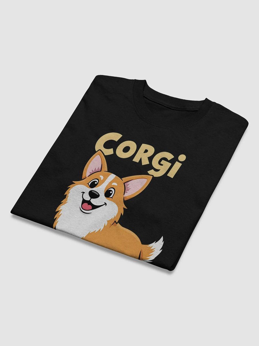 Corgi: The Short but Mighty - Celebrate the Strength of Cuteness with Our Exclusive T-Shirt Design! product image (3)