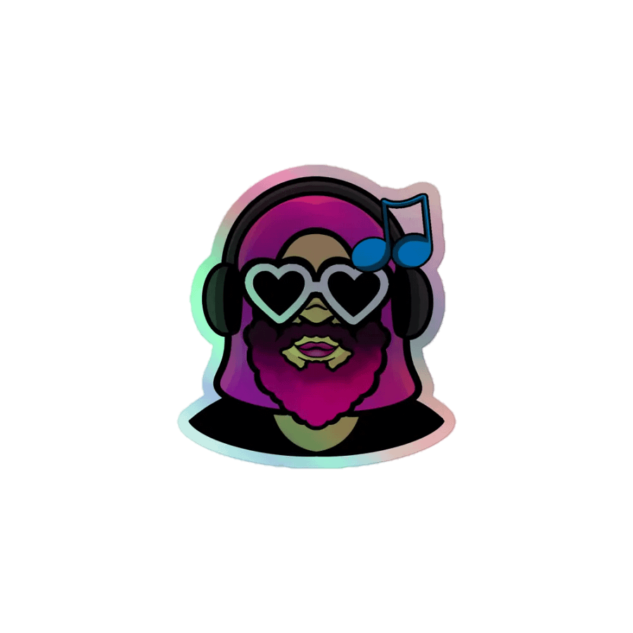 Tonya Jam Holographic Sticker product image (1)