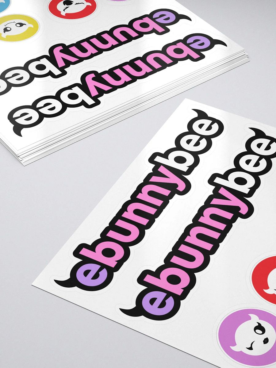 ebunnybee sticker sheet product image (5)