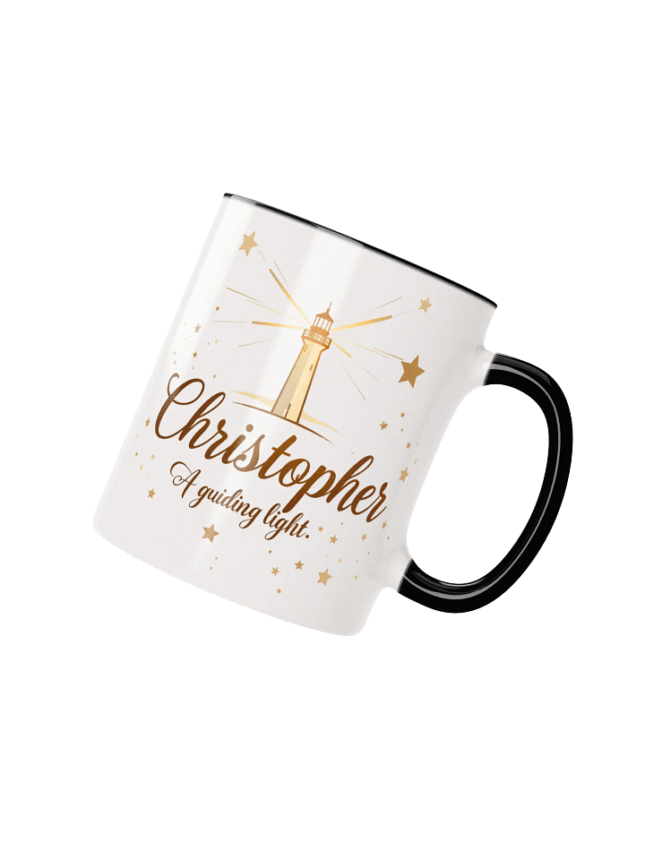 Christopher, A Guiding Light: The Perfect Personalized Mug for Inspiration and Gifting product image (2)