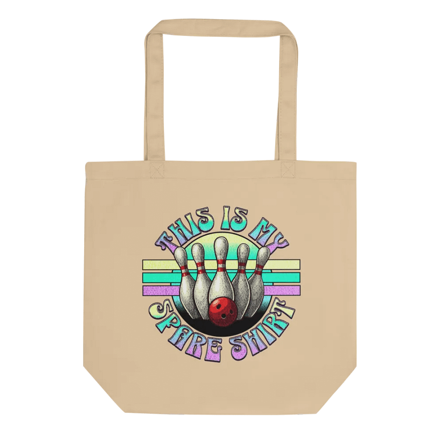 This Is My Spare Shirt Bowling Strike with Style Tote Bag product image (1)