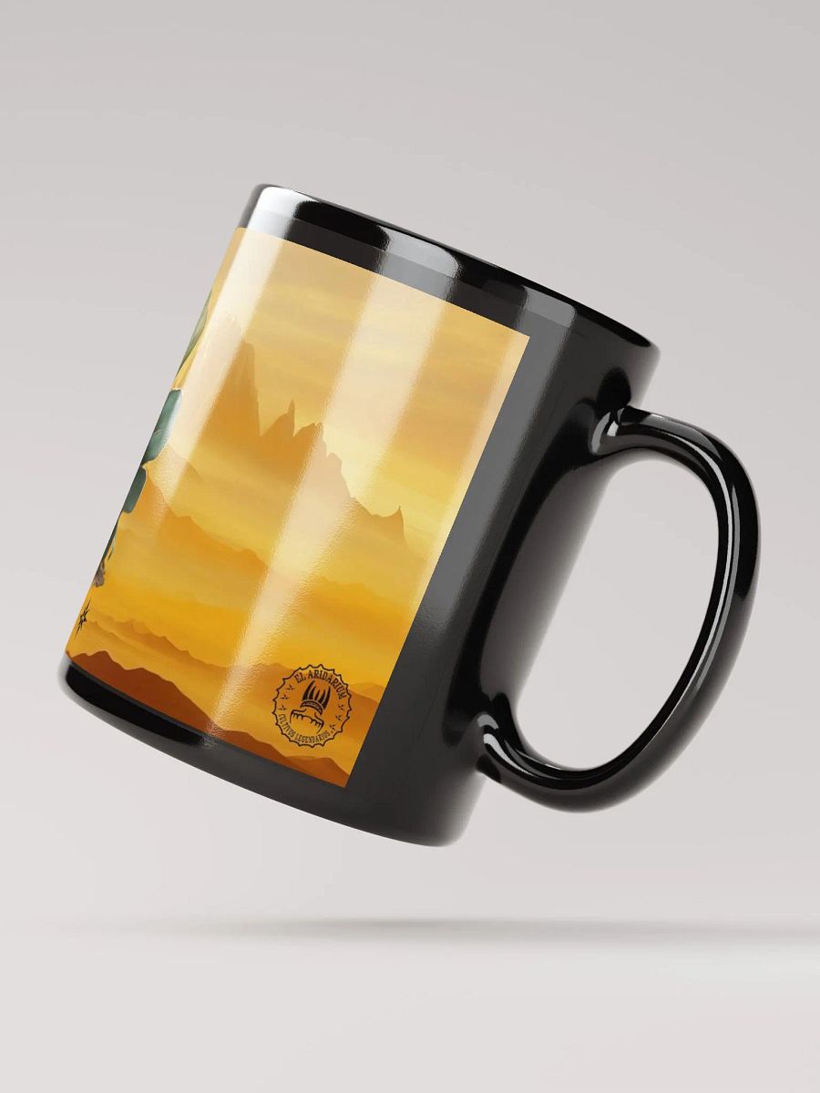 Desert Oasis Ceramic Coffee Mug - Vibrant Cactus Design Rotacius radians product image (3)