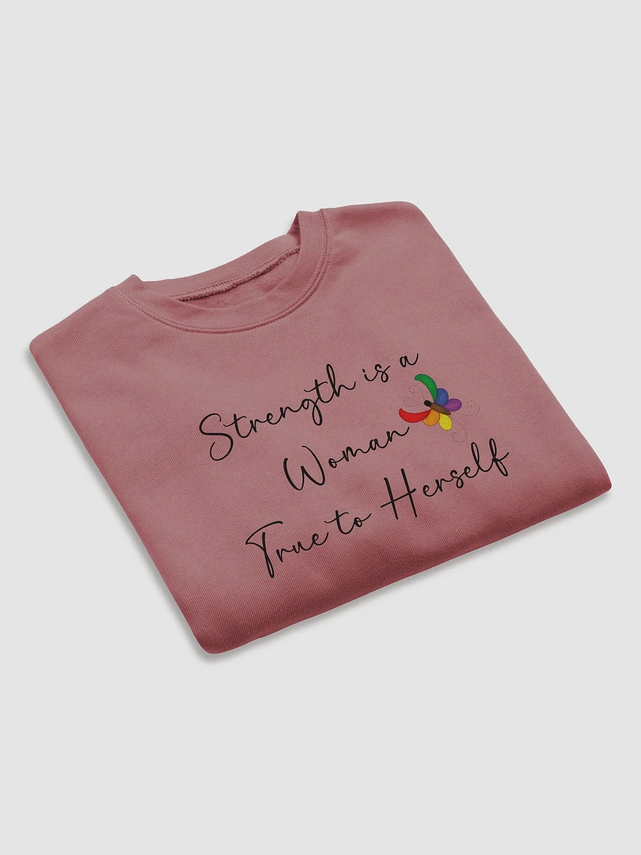 Strength is a Woman - RB - Crop Sweatshirt product image (7)