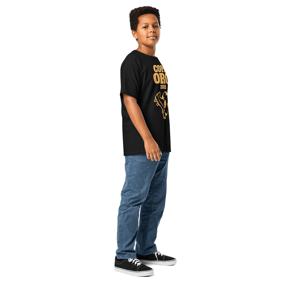 Copa Oro 2025 Soccer Logo Youth Tee product image (10)